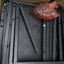 Kitsure Shoe Rack - 4-Tier Shoe Organizer with Wooden Top & Leveling Feet, Easy-Assembly, Rust-Resistant Metal Shoe Shelf for Closet, Entryway, Bedroom, 29.5" x 11.4" x 24.8", Black