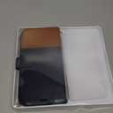 TUCCH Wallet Case for iPhone 14 Plus, [RFID Blocking] [4 Card Slots] TPU Interior Protective Case, Magnetic Folio Shockproof PU Leather Stand Flip Cover Compatible with iPhone 14 Plus 6.7, Blue&Brown