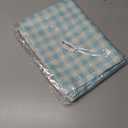 4 PCS Light Blue and White Gingham Table Runner 71 x 13'' Buffalo Plaid Check Table Cloth for Farmhouse Rustic Summer Coastal Birthday Wedding Party Decorations