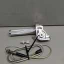 Throttle Grip Throttle Cable Motorcycle 22mm Universal CNC Aluminum Accelerator Throttle Twist Grips Handlebars for KLX CR CRF EXC XR TTR CB SSR ATV Dirt Bike Pit Bike (Silver)