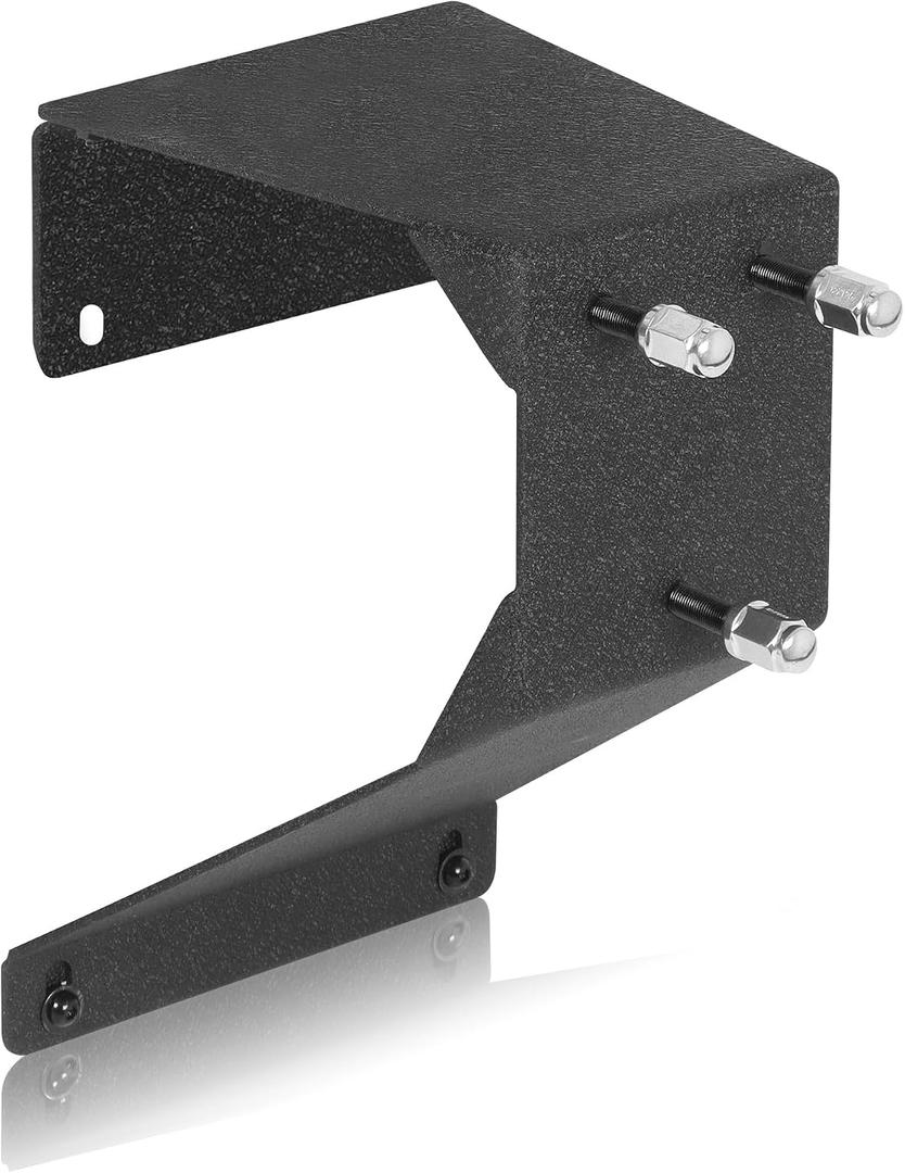 MONOKING Adjustable Spare Tire Carrier Compatible with 1987-2006 Wrangler TJ, Heavy Duty Spare Wheel Holder Mount & Relocation Rack, Fits Up to 40-Inch Tires, High-Strength Steel, Black