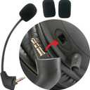 Hyperx Cloud 2 Mic Replacement, (Old Version Before 2021), Cloud X, Cloud II, Cloud Core, Cloud Pro Silver  Noise Cancelling Boom Microphone Compatible with Gaming Consoles, PC, 3.5mm Jack