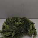 6ft 2Pcs Norfolk Pine Garland - Realistic Christmas Greenery Garland with Real Touch PE Leaves for Mantle, Table, Fireplace, Indoor, Outdoor Christmas Decorations