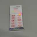 BTArtbox French Tip Press On Nails - Date Night, Lamp-Curable 3D Red Lips Short Almond Press On Nails with Glue and Adhesive Tabs for Women in 16 Sizes - 32 Nails All-in-One Kit