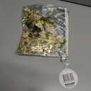 Packed Party Spirit Squad Confetti Everything Pouch, Makeup Bag, Travel Bag,Cosmetic Bag for Women (Good As Gold) (Blue)