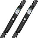 GICOOL 942-04290 Mulching Mower Blade for Cub Cadet 46 inch LTX 1045 1046 XT1 LT46 XT2 LX46 Mower Blades Replaces OEM. 742-04244, 942-04244, 942-04290-X, 6-Star Mounting Pattern