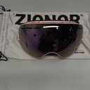 ZIONOR X Ski Goggles - OTG Snowboard Goggles Detachable Lens for Men Women Adult (A6-vlt 7% Pinkframe Pinklens)