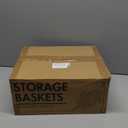 5 Pack Rainbow Woven Storage Baskets for Shelves, Decorative Toy Baskets Organizer for Kids Room, Nursery, Playroom, Classroom  Colorful Cotton Rope Toy Storage Bins for Organizing & Decor