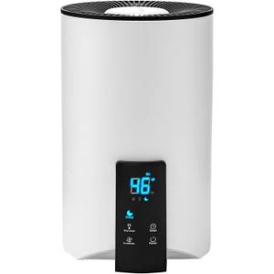 Humidifiers for Bedroom Large Room, 4L Cool Mist Top Fill Oil Diffuser for Baby Nursery and Plants, Quiet Rapid Ultrasonic Humidification for Home Whole House