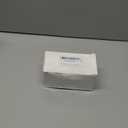 YCT Collapsible Silicone Travel Water Bottle 20oz (600ml), Reuseable Leakproof BPA Free Foldable Sports Bottle, with Carrying Strap, Dark Gray + Blue