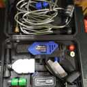 Ontel Turbo Jet HydroX5 Pro Portable Cordless Pressure Washer (21V 3000mAh Battery), 6-in-1 Nozzle, Dual Water Source, 16ft Detachable Hose