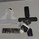 FULEN 2 Pack Picture Lights for Wall,Art Lights for Painting,Battery Operated Wall Sconce Rechargeable,LED Wall Light Cordless with Remote, Frame,Gallery,Dartboard Lights No-Drill,Black