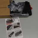 Univivi No Drill Under Desk Cable Management Tray, 36" Cord Organizer for Table, Clamp/Screw Mount Desk Cable Management, Premium Fabric Cable Management Tray for Office, Home