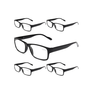 Gaoye Professional Reading Glasses for All Day - Computer Readers with Blue Light Protection - Value Pack +1,75