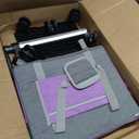 FINESUN Sewing Machine Case with Wheels, 17 x 9.5 x 12 inches, Purple