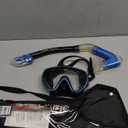 TUSA Sport Adult Serene Mask and Dry Snorkel Combo with Reusable Travel Bag