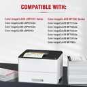 069H 069 High Capacity Toner Cartridge (with Chip) Compatible Replacement for Canon 069H Works for Canon Color ImageCLASS LBP674C MF750C Series MF753Cdw MF751Cdw LBP674Cdw Printer 4-Pack Color
