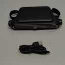 Car Fan for Driver and Passenger's Seat - Mini Portable USB Backseat Cooling Fan Kids Baby Quiet headrest Neck Fan Accessories with 3 Adjustable Wind Speeds for All Cars Vehicle Jeep Van RV Truck (Black)