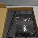 40" Free Standing Towel Rack for Bathroom with Weighted Marble Base, Height Adjustable & 360 Swivel Bars, Taller Rustproof 304 Stainless Steel, 2-Tier Floor Towel Stand for Bathtub