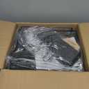 Large Dish Drying Rack, Multifunctional Dish Rack for Kitchen Counter, Expandable Dish Drainers with Drainboard Utensil Holder, Cup Holder, Black