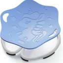 Spinning Chair for Autistic Kids, Sensory Swivel Chairs, Sit and Spin Sensory Toys with Grippable Handle Design, Trains Body Coordination, Autism ADHD Chairs Indoor Outdoor Play Equipment (Blue), Medium