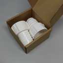 LESSO 1-1/2 Inch PVC Insert Adapter, PVC Pipe Fitting, 2PCS 1-1/2"Barbed x 1-1/2" Socket, SCH40 White