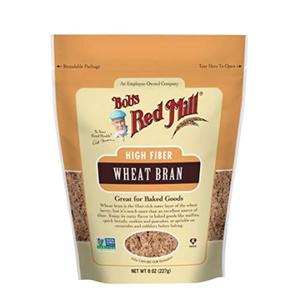 Bob's Red Mill Unprocessed Miller's Wheat Bran, 8 Ounce, BBD 01/02/2028