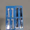 Replacement Toothbrush Heads Compatible with Oral B Pro 1000,Professional Clean,Gentle on Gums,Brush Head Refills Compatible with Oral B Braun Genius/Smart/Vitality Series,8 Pack (Black and White)