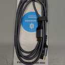 HDMI Cable 6.6 ft, Highwings 4K HDMI 2.0 Cord with High-Speed No Flickering, Nylon Braided & Gold-Plated Connectors, HDR, Ethernet, ARC, 3D, HDCP 2.2, Compatible with 4K TVs, Monitor, Streaming Device (Grey)