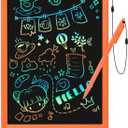EooCoo Toys for Ages 3-7, Drawing Pad for Kids, 10 Inch LCD Writing Tablet, No Mess Coloring Books for Kids, Travel Games Girls Gifts, Educational Toys for 3 4 5 6 7 Years Old Girls (10orange)