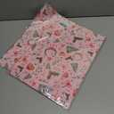 2 x GIOLAINY Pink Christmas Wrapping Paper for Girls Women Kids - Holiday Gift Wrap with Ornaments, Xmas Trees, Berries & Wreaths Designs - 4 Sheets (28 x 40 inches), Easy to Store