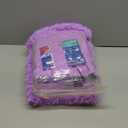 OLANLY 2x5 Machine Washable Runner Rugs for Hallway, Soft Fluffy Shaggy Bedside Rugs for Bedroom, Living Room, Indoor Floor Carpet for Kids Girls and Boys, Nursery Rooms, Home Decor Aesthetic, Purple