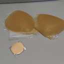 Push Up Sticky Bra, Invisible Adhesive Nipple Covers with Lift Tape (2 Pairs)