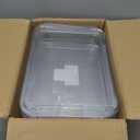 PLINJOY Makeup Organizer with Drawers Stackable Skincare Cosmetic Makeup organization for vanit Bathroom Desk Countertop (Clear 1 tray+2 drawer)