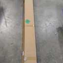 8FT Aluminum Black Handrail, 4 Pack Rectangular Flat Top Hand Rail Prefect for Coastal Projects, Deck Railing Top Rail Square Tube with 8 Nylon End Cap for Indoor Outdoor Stairs DIY Balustrade