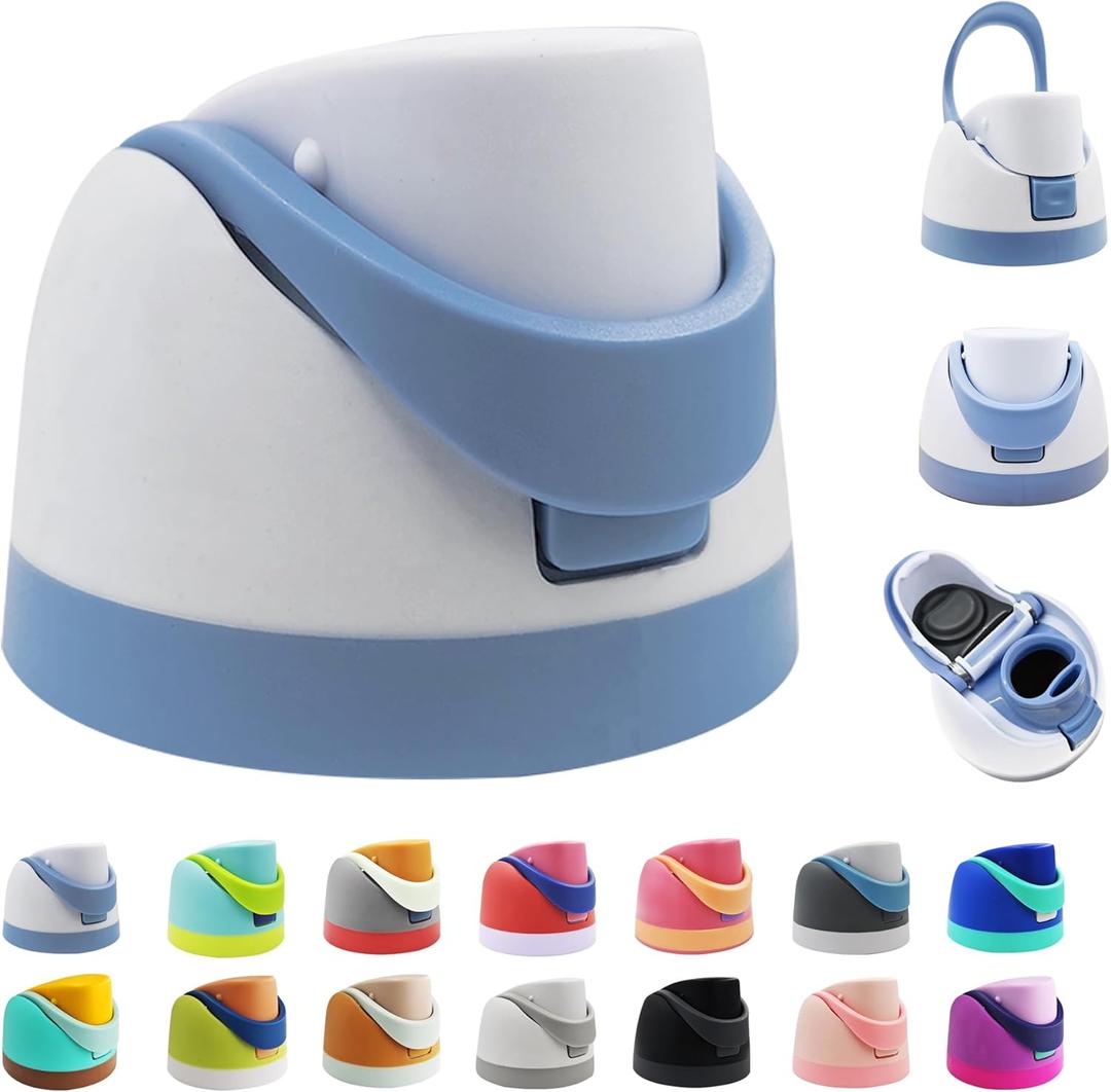 Replacement Cap for Owala Freesip,One Button Water Bottle Top Lid Compatible with Owala Cup 16oz 24oz 32oz 40oz, BPA-Free Replacement Lid Accessory for Owala Free Sip