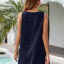 Blooming Jelly Womens Polka Dot Swimsuit Coverup Bathing Suit Cover Up | Bikini Cover,Sun Beach Dress,V Neck,Pockets