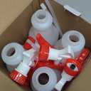 Uineko Plastic Spray Bottle (4 Pack, 24 Oz, AllPurpose) Heavy Duty Spraying Bottles Leak Proof Mist Empty Water Bottle for Cleaning Solution Planting Pet with Adjustable Nozzle and Measurements