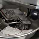 KitchenAid Artisan Series 5 Quart Tilt Head Stand Mixer with Pouring Shield KSM150PS, Contour Silver, Zinc (Onyx Black)