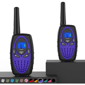 M880 Walkie Talkies for Adults Toys for Kids (Violet 2 Pack)