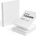SUPVAN T200M US Letter Size 8.5" x 11" Thermal Paper, 200 Sheets Continuous Stack for Batch Printing, BPA-Free, Smooth Printing, Compatible with other Printers