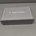 Toddler Carrier Sling for Newborn to Toddler, Ring Sling Baby Carrier 1555 lbs with Breathable & Anti-Slip Seat Cushion for Comfort, Lightweight Travel-Friendly (Light Gray)