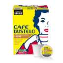Caf Bustelo Sweet & Creamy Caf con Leche Coffee Drink, Keurig K-Cup Pods, 24 Count Box BBD 12/02/2026