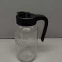 Mason Jar Pitcher - Airtight & Leakproof Glass Pitcher with Lid, Perfect for Breastmilk, Cold Brew, and Sun Tea, 2 Quart (64 oz) 1/2 Gallon Mason Jar with Pour Spout Lid
