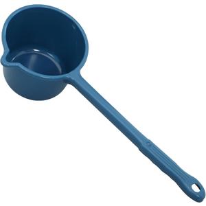 Long Handle Water Scoop Plastic Extended Ladle Cup Spoon Multipurpose Hangable Porridge Bailer Spoon for Home Cooking Serving Kitchen Utensils