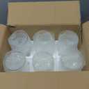 PHOSPHOR Hurricand Candle Holder 18 PCS, Glass Pillar Candle Holder, Clear Glass Cylinder Candleholder Glass Cylinder Vase for Centerpieces Wedding Party Decoration