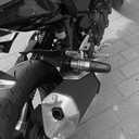 Frame Crash Pad Engine Case Slider Protector Compatible with Rebel 500 CMX 500 ninja z800 z900 z250 z300 z250 300 804 motorbikeBlack