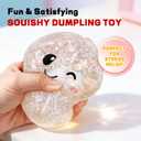2026 New Glitter Squishy Dumpling (Glitter Blue)