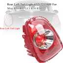 Left Rear Tail Light Lamp for MINI Cooper R56 LCI (03/2010-11/2013), Cabrio R57 LCI (05/2010-06/2015), Coupe R58 (12/2010-04/2015), Roadster R59 (01/2011-04/2015)