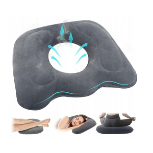 Orthopedic Sear Cushion Inflatable Chair Seat Grey 18.5x16